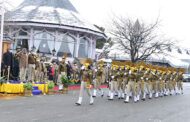 रिज पर 73वां गणतंत्र दिवस समारोह हर्षोल्लास व उत्साह के साथ मनाया, नागा रेजीमेंट की भव्‍य परेड