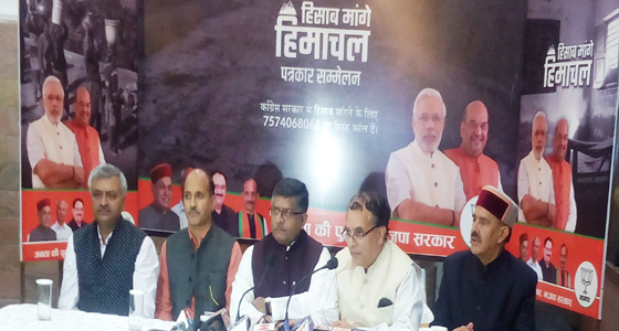 मंत्री रवि शंकर प्रसाद का CM वीरभद्र पर बड़ा हमला, बोले, BAIL पर हैं जनाब, पर Modi सरकार भी तो जिम्‍मेदार