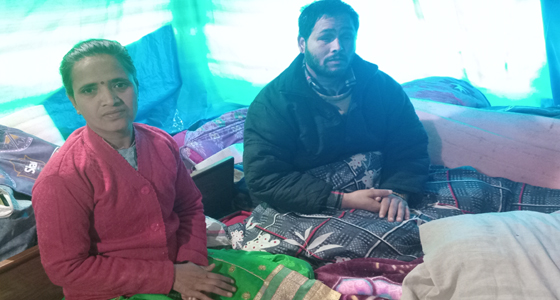 सुक्खू राज में इनका धरना 1017वें दिन ,पुलिस Action में पति की टूटी थी टांग अब पत्नी को हो गया कैंसर
